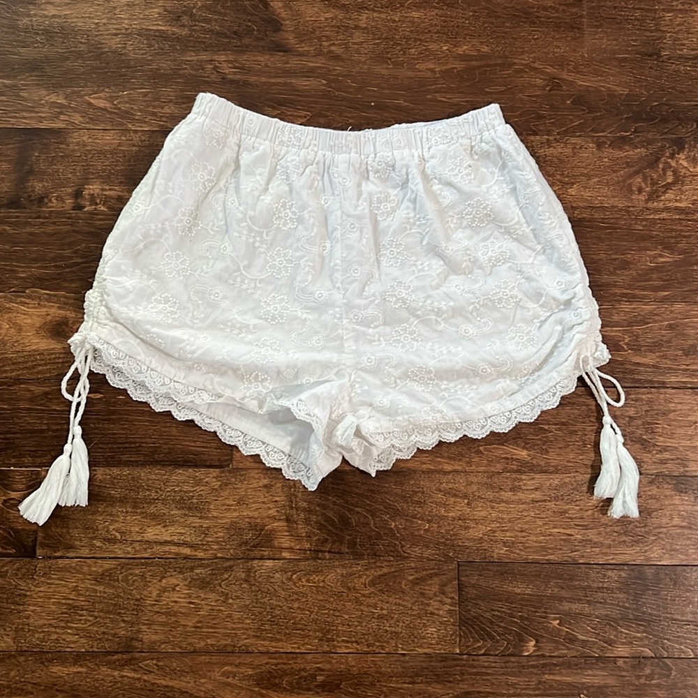 White Shorts